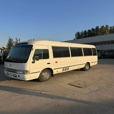 품질  Used Diesel Fuel Toyota Coaster Bus City Shuttle 21 Passenger 공장