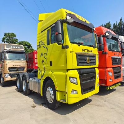 품질  430hp Used Tractor Trailer Sinotruk Howo C7 10 Wheels 공장