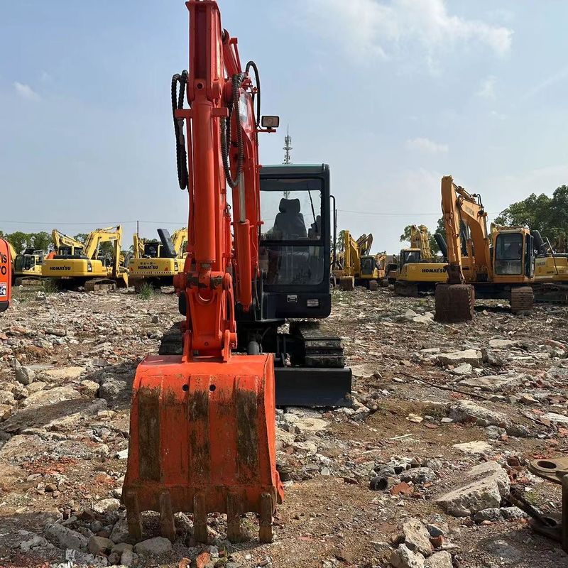 사용 된 Doosan Digger DH55 사용 된 5.5톤 소형 미니 크롤러 발굴기