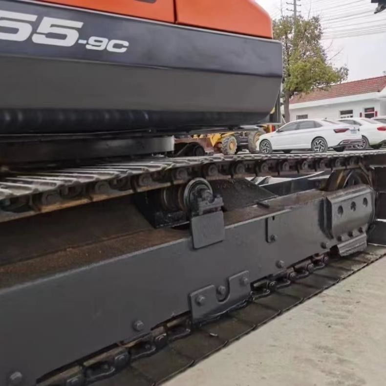 사용 된 Doosan Digger DX55 사용 된 5.5톤 소형 미니 크롤러 발굴기