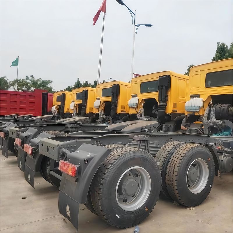 류 사용 된 트랙터 트레일러 Howo Sinotruk 420 hp 6x4 운송용