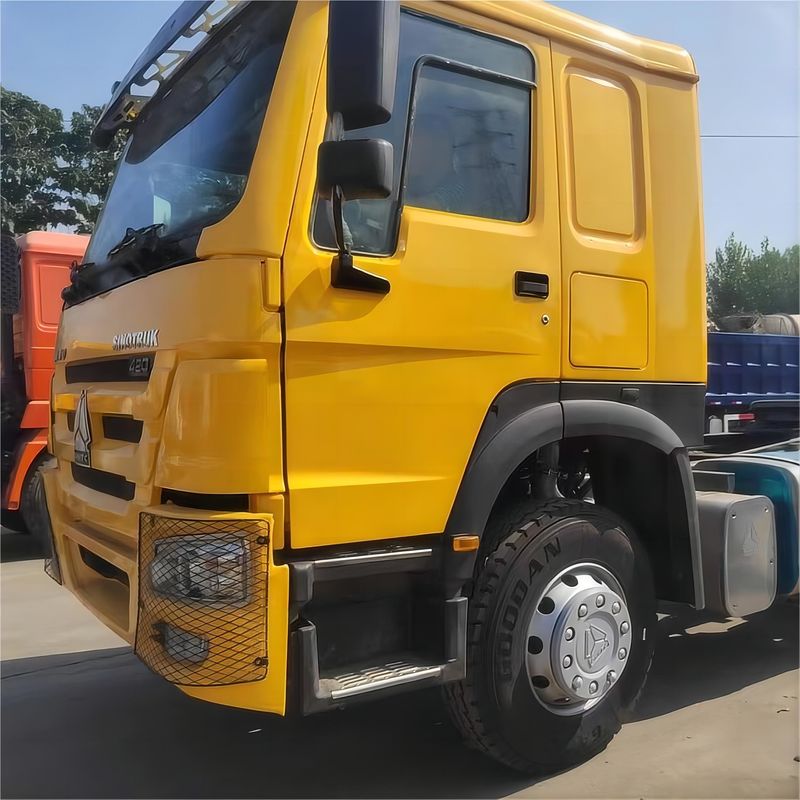 류 사용 된 트랙터 트레일러 Howo Sinotruk 420 hp 6x4 운송용