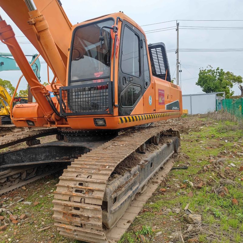 사용 된 Doosan Digger DX420LC 중고형 42톤 크롤러 발굴기