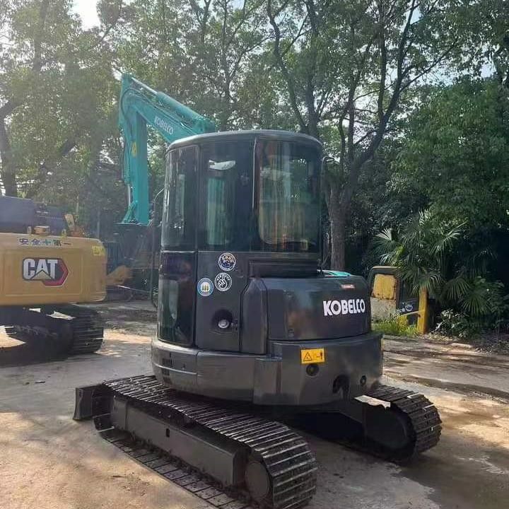 사용 된 Kobelco Digger SK55 사용 된 5.5톤 소형 미니 크롤러 발굴기