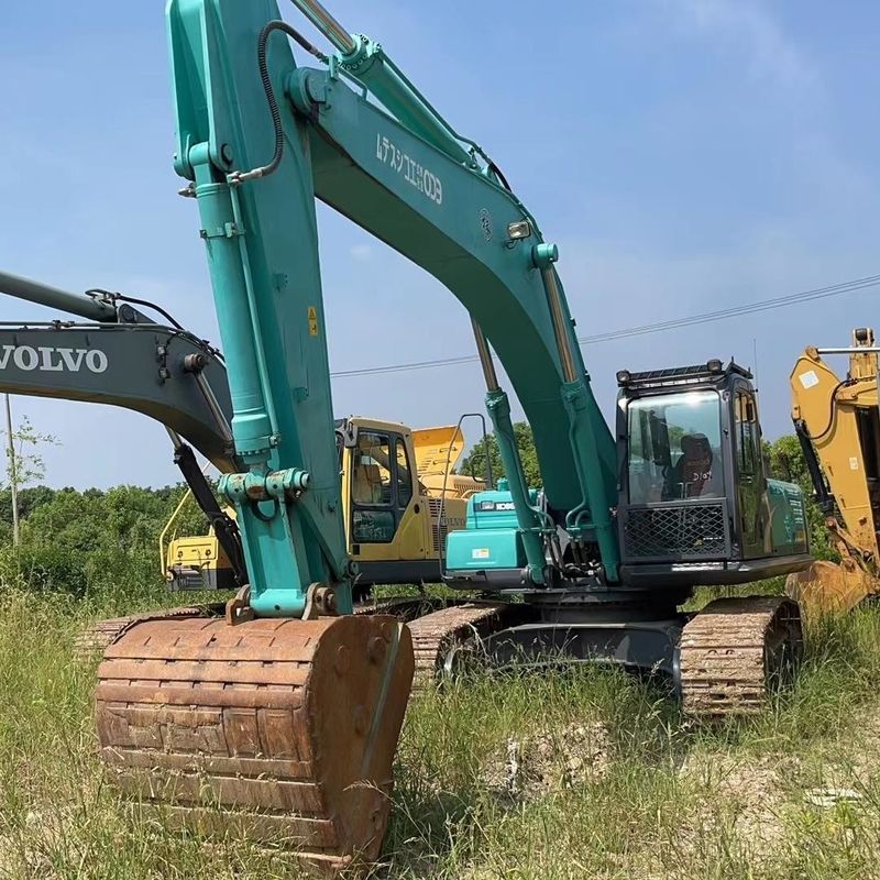 사용 된 Kobelco Digger SK350D 중고용 35톤 크롤러 발굴기