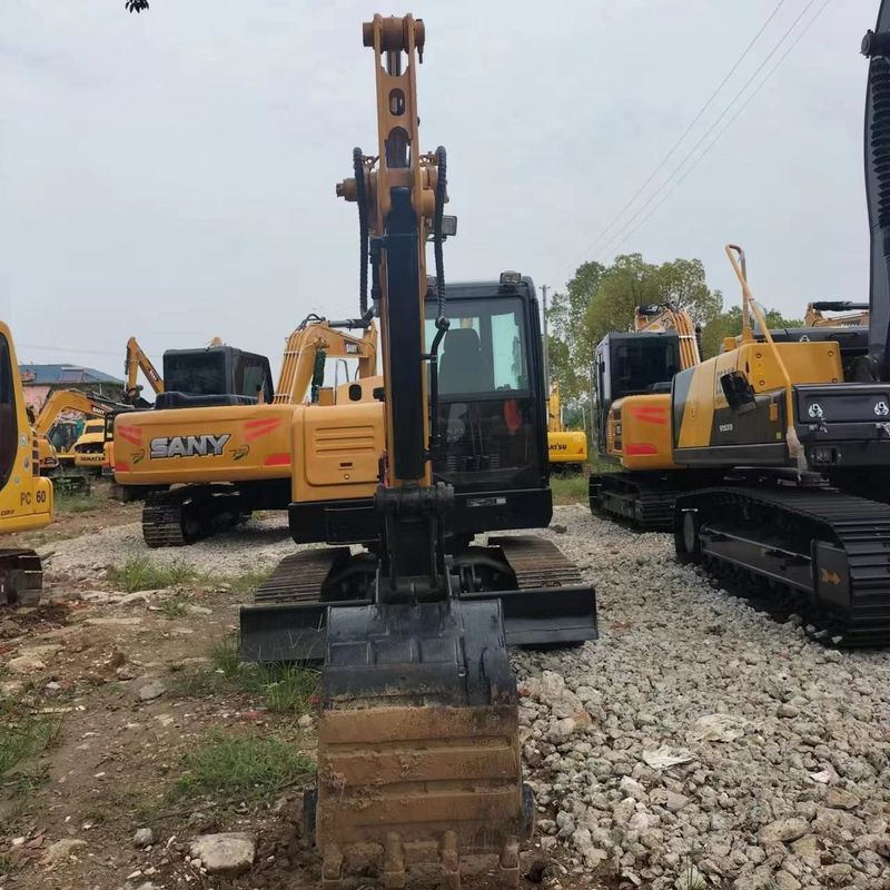 사용 된 SANY Digger SY60 중고 6톤 소형 미니 크롤러 발굴기