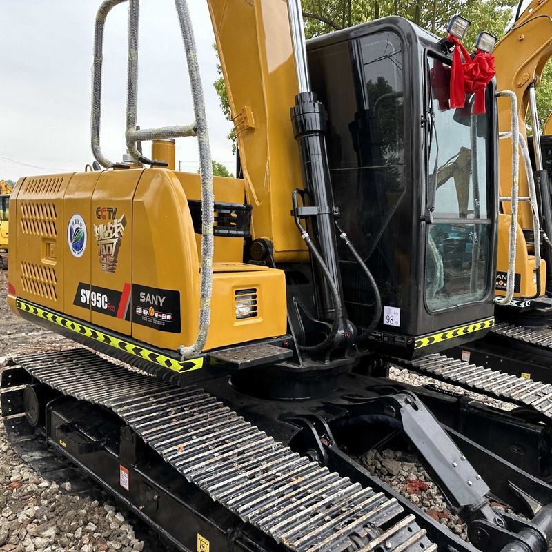 중고용 SANY Digger SY95C 중고용 9.5톤 소형 미니 크롤러 발굴기