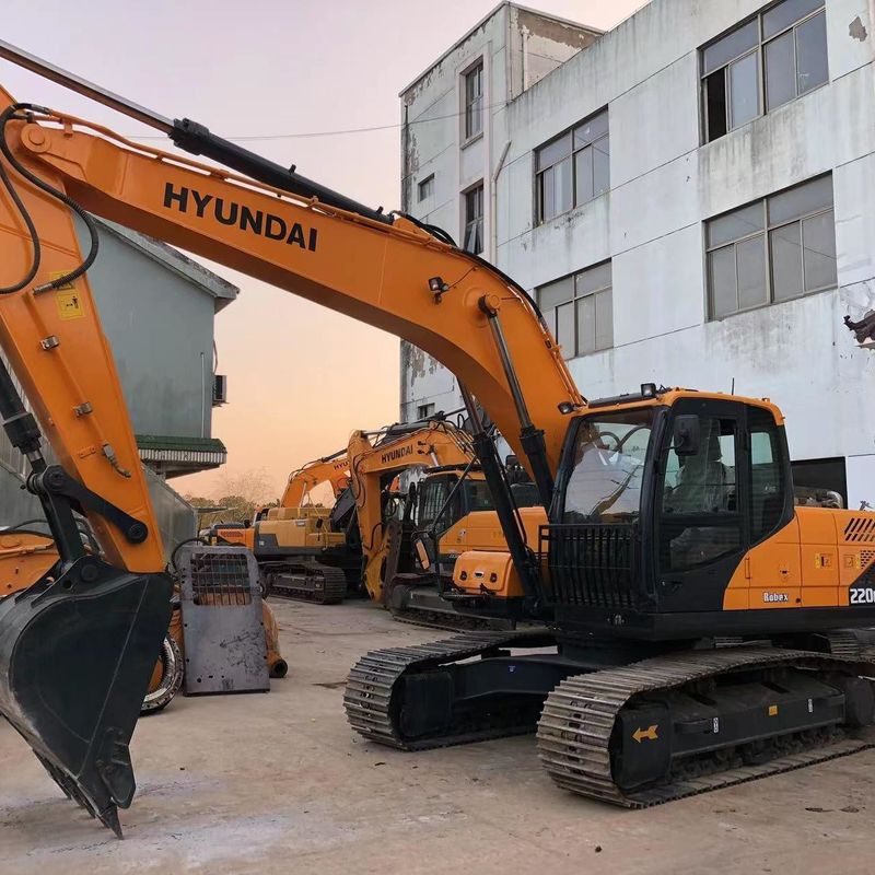 중고용 현대 디거 R220-9S 중급형 22톤 크롤러 발굴기