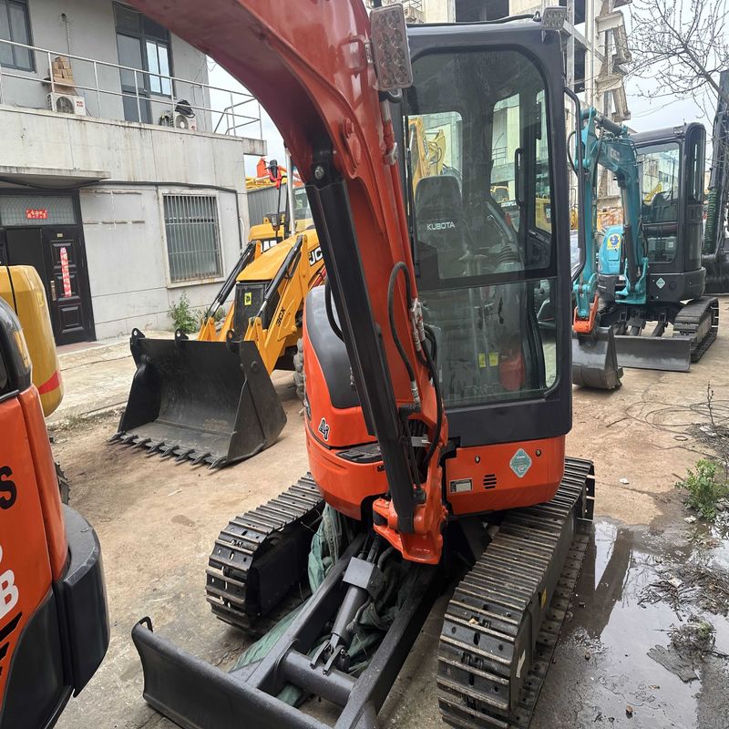 중고 Kubota Digger U35 3.5톤 소형 미니 크롤러 발굴기