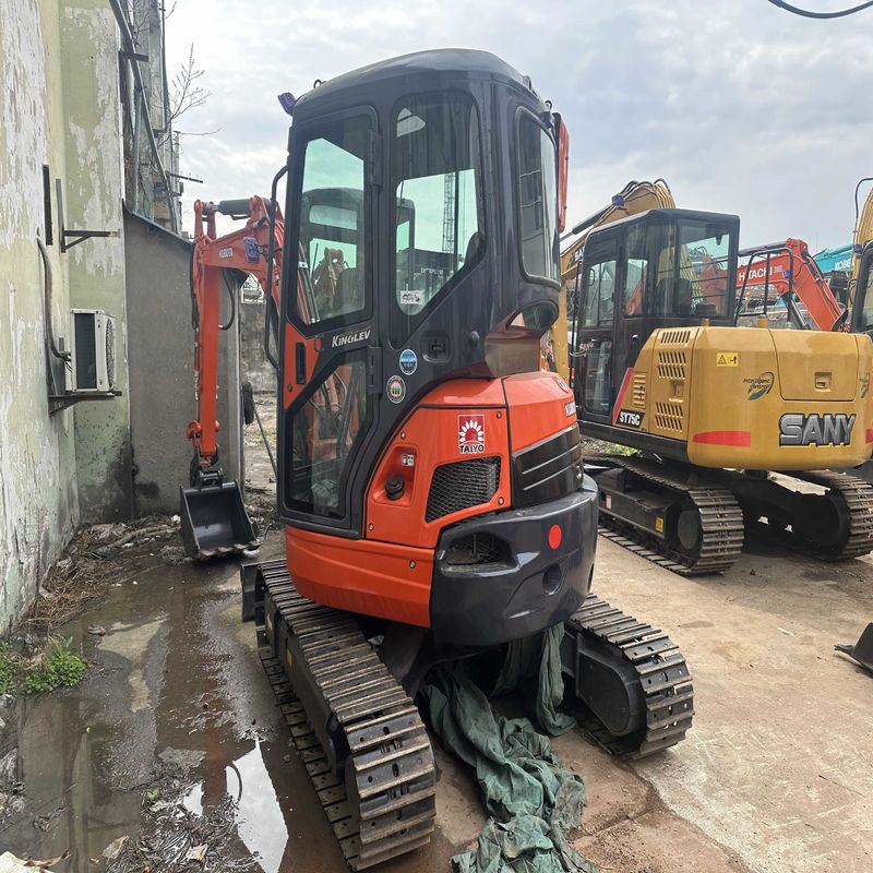 중고 Kubota Digger U35 3.5톤 소형 미니 크롤러 발굴기