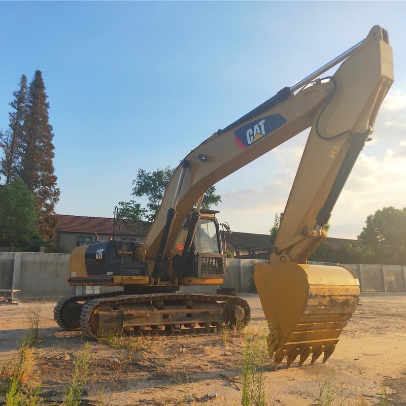 25 톤 사용 된 발굴기 CAT 325D 크롤러 발굴기 140kw 1.4m3 버킷 용량