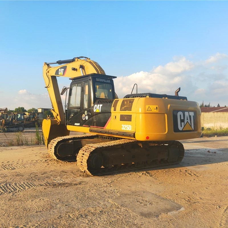 25 톤 사용 된 발굴기 CAT 325D 크롤러 발굴기 140kw 1.4m3 버킷 용량