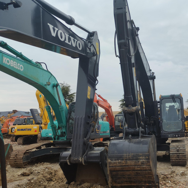 원본 사용 된 발굴기 수압 VOL EC210B 20 톤 크롤러 디버 107kwn 1.25m3 버킷
