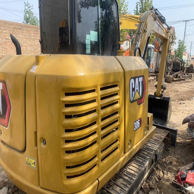 중고 CAT 306E 6톤 크롤러 중고 굴삭기 34.7kw, 0.25m3 버킷