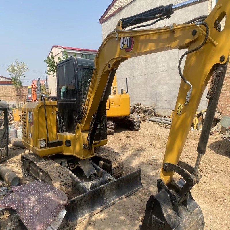 중고 CAT 306E 6톤 크롤러 중고 굴삭기 34.7kw, 0.25m3 버킷