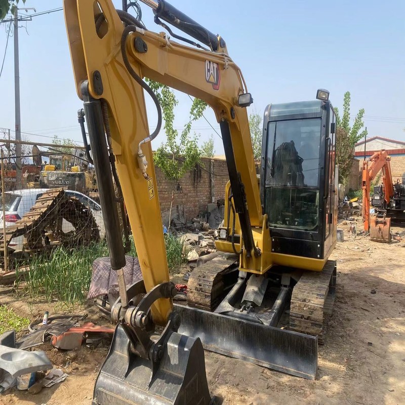 중고 CAT 306E 6톤 크롤러 중고 굴삭기 34.7kw, 0.25m3 버킷