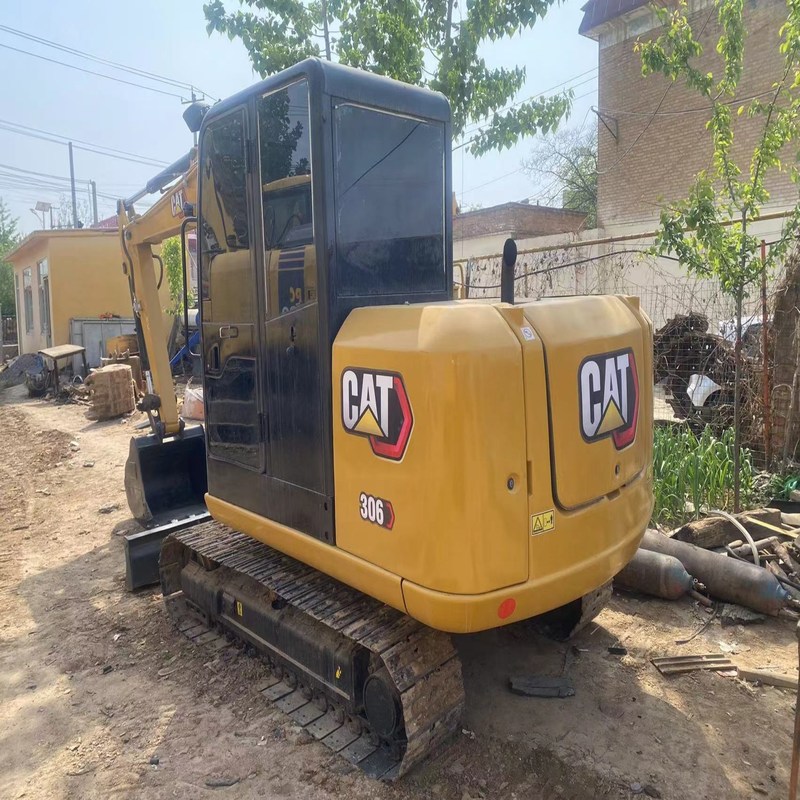 중고 CAT 306E 6톤 크롤러 중고 굴삭기 34.7kw, 0.25m3 버킷