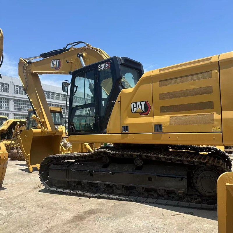 사용 된 발굴기 CAT 330GC 30 톤 크롤러 발굴기 151kw 1.6m3 버킷