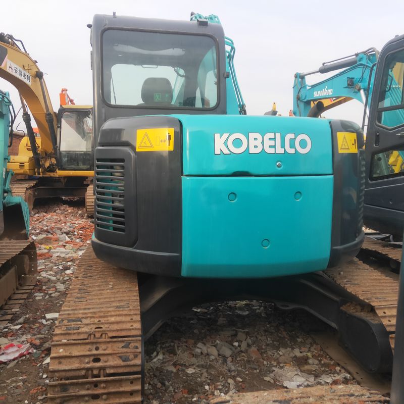 사용 된 Kobelco Digger SK70 중고 7톤 소형 미니 크롤러 발굴기