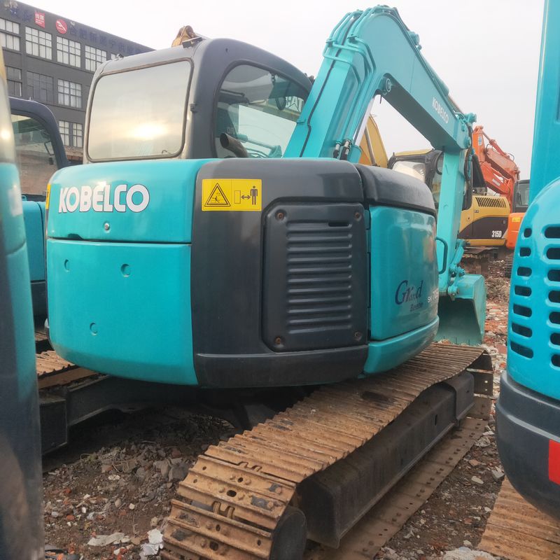 사용 된 Kobelco Digger SK70 중고 7톤 소형 미니 크롤러 발굴기