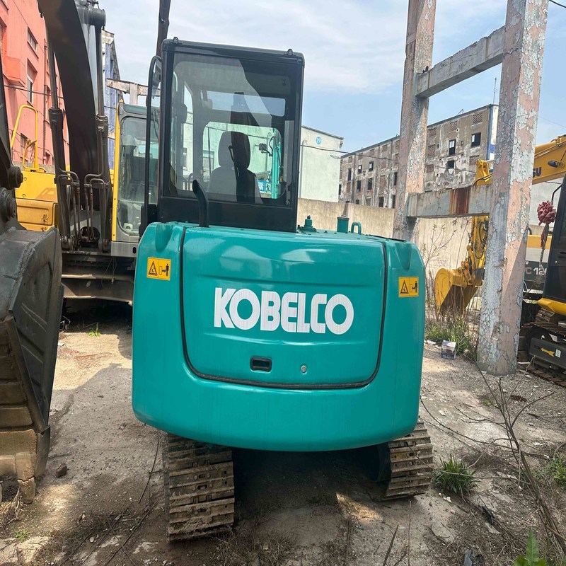 중고 Kobelco Digger SK60 중고 6톤 소형 미니 크롤러 굴삭기 35.5kw