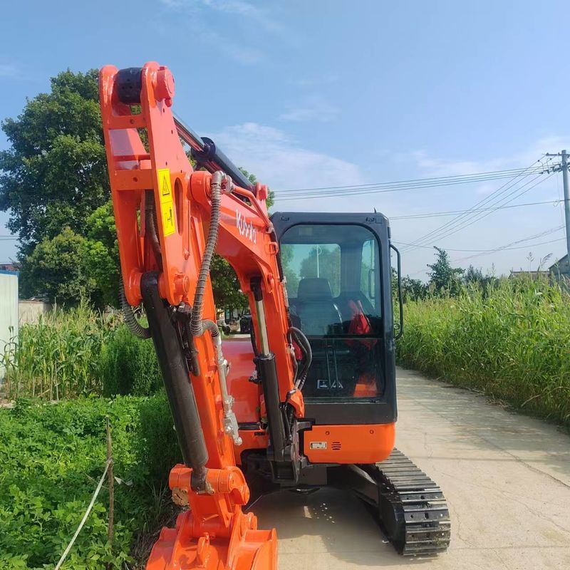 중고 Kubota Digger U35 3.5톤 소형 미니 크롤러 발굴기