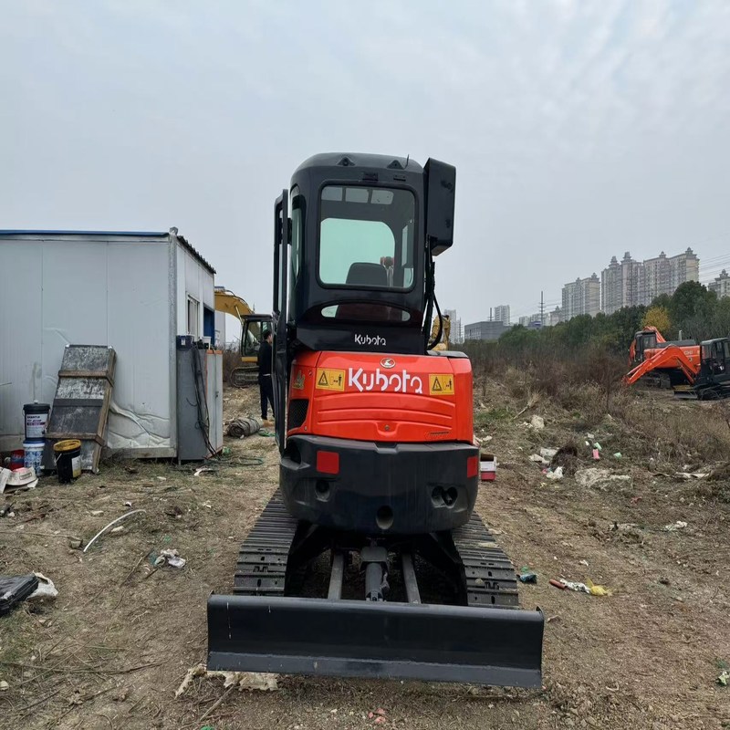 중고 Kubota Digger U35 3.5톤 소형 미니 크롤러 발굴기 18.5kw