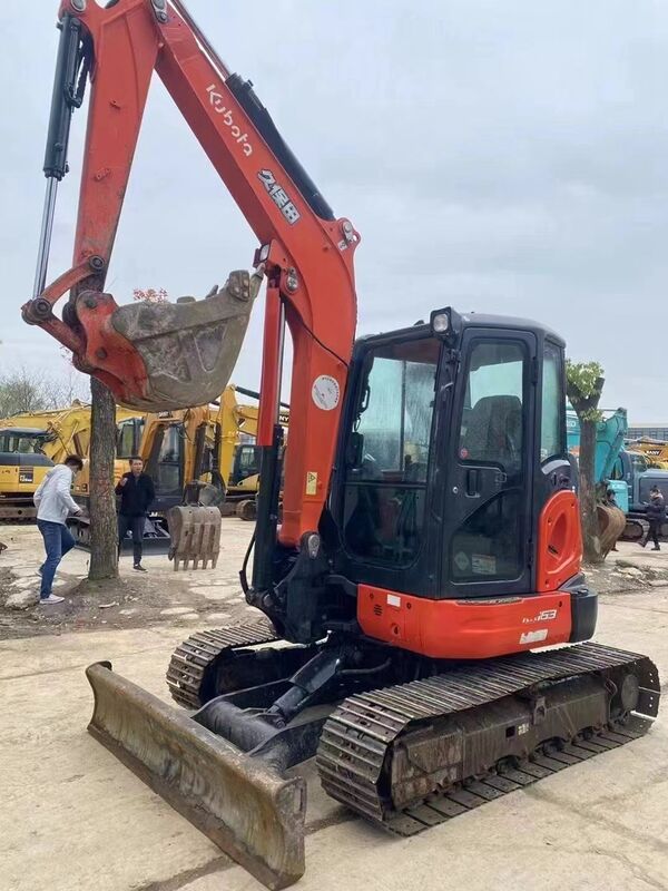 중고 쿠보타 굴착기 KX163 중고 5.5톤 소형 미니 크롤러 굴삭기 35.5kw